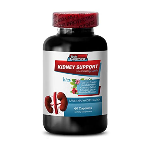 Sport Supplements - Suplemento Alimentar para Suporte Imunológico – Suporte Renal – Vitaminas de Cranberry, Limpeza Renal, Detox Renal
