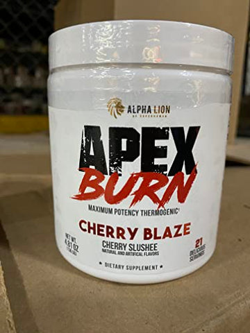 Apex Burn – Suplemento para Perda de Peso, Pó para Treino, Termogênico Natural, Queimador de Calorias, Suporte para Perda de Gordura, Energia - ALPHA LION