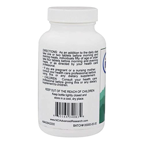 NCI Advanced Research - Dr. Hans Nieper – Comprimidos de Magnésio Orotate, 500 mg, 200 Unidades