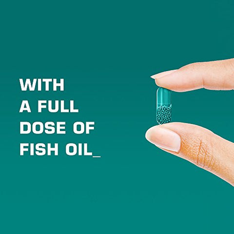 ORB Wellness - ORB Men’s MULTIVITAMIN Fish Oil – Suporte completo para a saúde do coração, antioxidante, humor positivo – 21 vitaminas essenciais – 60 cápsulas