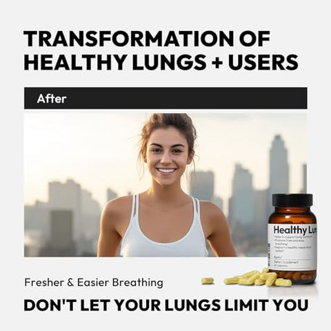 BigVita - BIGVITA – Suplemento Vegano para Saúde Pulmonar – Suporte Detox para os Pulmões – Livre de Glúten – 100% Natural – Marca BIGVITA