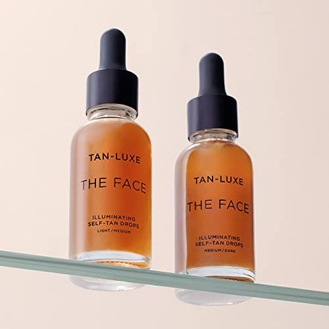 The Face Mini – Gotas Autobronzeadoras Iluminadoras para Criar seu Próprio Autobronzeador, 10ml – Cruelty Free - TAN-LUXE