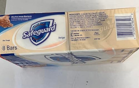 Sabonete em Barra Antibacteriano Safeguard, 4 oz (113g), 8 unidades (Pack com 4)