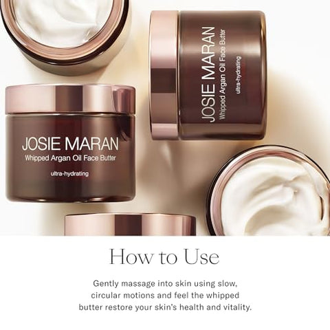 Whipped Argan Oil Face Butter – Creme Facial Anti-Envelhecimento com Óleo de Argan - Josie Maran