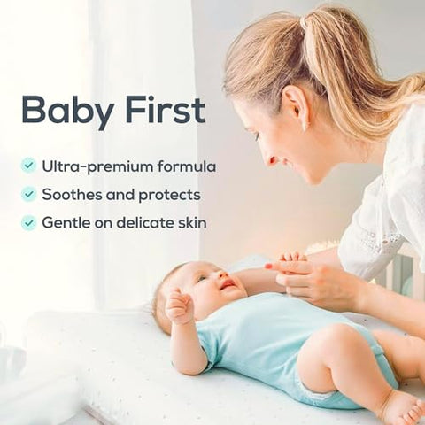 DR. MOM BUTT BALM - Pomada para Assaduras Ultra-Premium. Proteja seu bebê contra assaduras e garanta seu bem-estar