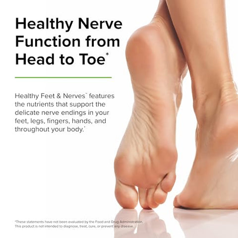 Cuidado Total para os Pés Saudáveis – 60 Cápsulas - Terry Naturally