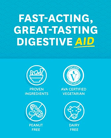 Enzimas Digestivas de Mamão com Bromelina para Saúde Digestiva e Alívio de Inchaço para Mulheres e Homens – Enzimas Mastigáveis para Digestão e Saúde Intestinal – 30 Unidades - Zenwise Health