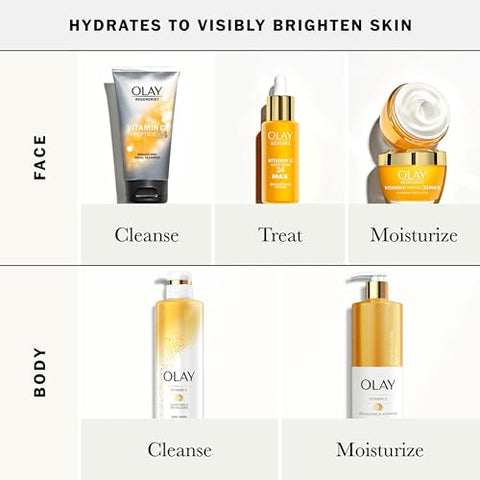 Regenerist Vitamina C Peptídeo 24 MAX Hidratante Facial, 50g - Olay