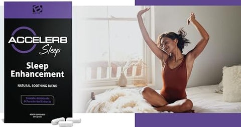 BEPIC - ACCELER8 Sleep e ACCELER8 Restore – Fornecimento de 30 Dias (60 Cápsulas) | Gerencie o Peso e Tenha um Sono Reparador com ACCELER8 Sleep e Restore (Embalagem Pode Variar)