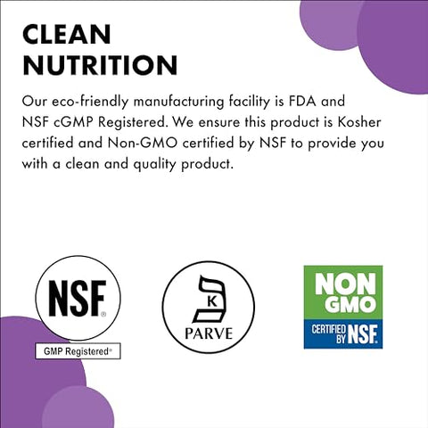 Nutrition Magnésio Quelato Albion Cápsula Vegetal, 200 mg, Alívio do Estresse, Vegano, Não Transgênico, Sem Glúten, Sem Soja, Sem Leite, Kosher, 120 Cápsulas Vegetais, 2 Meses - Bluebonnet