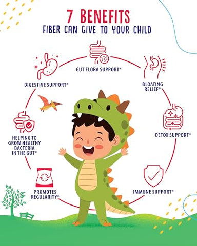 Gomas de Fibra para Crianças – Gummies de Fibra para Crianças – 60 g - SUNNY SAM