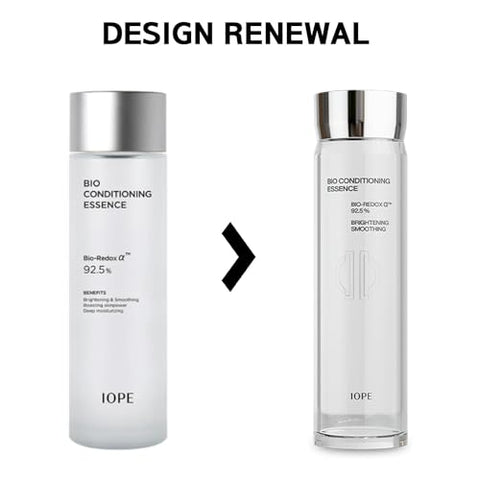 Antioxidante Primeiro Passo Essência Facial Tônico, Essência Bio-Condicionante Coreana Premium, Hidratante Anti-Envelhecimento para Pele Sensível, Rotina Diária – 80 ml - IOPE
