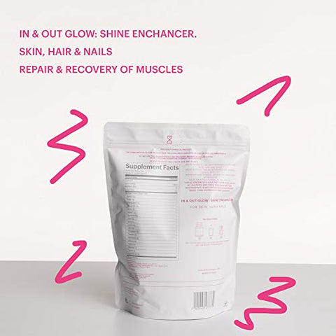 Colágeno Hidrolisado Ácido Hialurônico Biotina em Pó (Rosa) 500g - SESEN