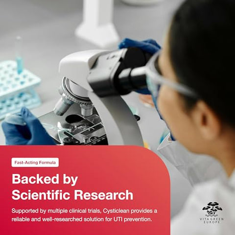 Cysticlean - Suplemento Cranberry PAC 240mg para Saúde do Trato Urinário – Marca em Destaque