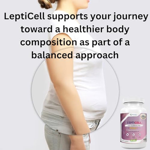 Phytage Labs - LeptiCell – Suplemento Avançado para o Bem-Estar – Aumenta a Elasticidade da Pele, Apoia a Pressão Arterial Saudável – com Damiana, Dong Quai, Ômega-7s – Fórmula Rica em Antioxidantes para uma Aparência Jovem