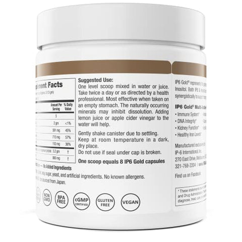 Ouro em Saúde Celular – 60 cápsulas – 500mg – Alta Absorção - IP6 Gold