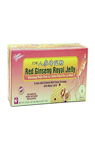 Prince Of Peace - Prince of Peace Ginseng Vermelho Geléia Real, 30 Unidades – 30g