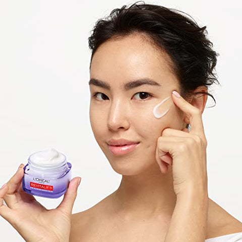 L'Oreal Paris - L’Oreal Paris Revitalift Hidratante, Creme de Água com Ácido Hialurônico e Ceramidas, Hidratação Profunda, Sem Fragrância, Amostra de Soro 50ml