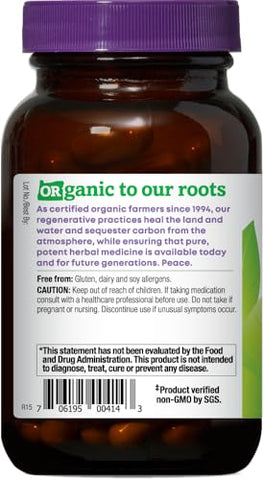 Oregon's Wild Harvest - Oregon’s Wild Harvest Marshmallow Orgânico, 90 Cápsulas – Suplemento Herbal