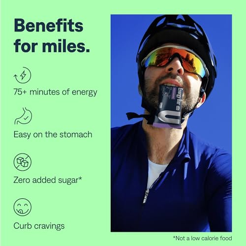 Energy Bars | Baixo Açúcar, Baixas Calorias | Amigável ao Intestino, Sem Cafeína, Vegano, Não-OGM, Sem Soja, Amigo da Dieta Keto | Corrida, Ciclismo, Fitness, Pré-Treino - UCAN