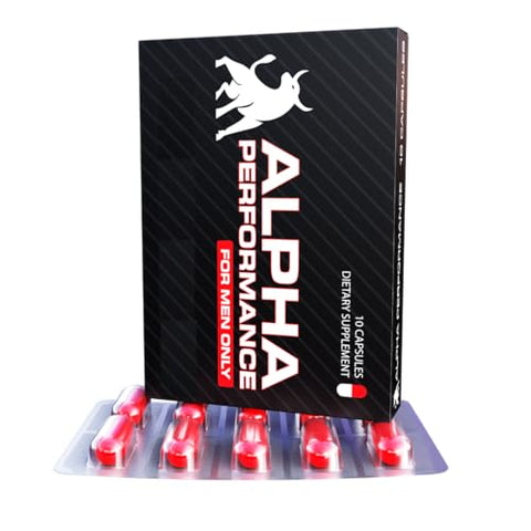 Alpha Performance - Suplemento Herbal com Erva Daninha do Bode Tarado, Tongkat Ali e Ginseng – Potencialize sua Saúde Masculina