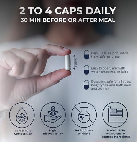 CORSA365 - Complexo de Magnésio com Minerais Traços para Suporte Imunológico – Suplemento Multimineral de Potássio, Magnésio, Cálcio, Vitamina D, Zinco, Cobre e Boro para Homens e Mulheres