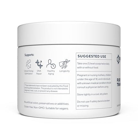 Resveratrol | Suplemento de Resveratrol de Alta Potência | 100g de Pó de Trans Resveratrol | Fornecimento de 200 Dias de Reservatrol | Não-OGM - Renue By Science