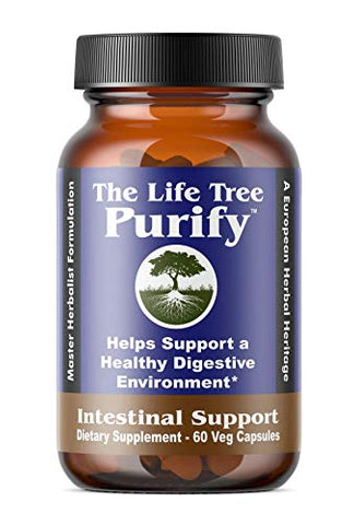 Daily Health - Kit Detox de Limpeza Intestinal Life Tree Purify Plus – 120 Cápsulas – Lactobacillus acidophillus – Herbal Natural para Saúde Digestiva