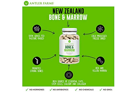 Osso 100% Puro da Nova Zelândia – 500g - Antler Farms