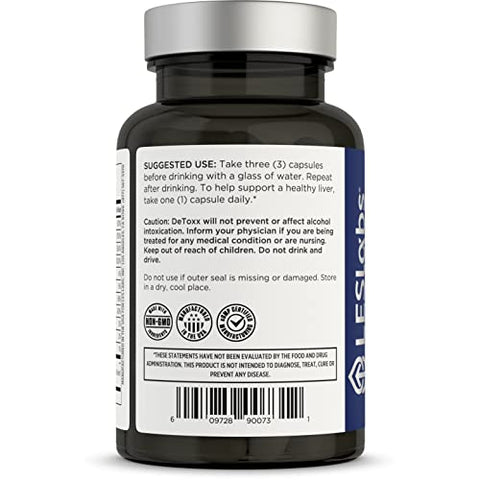 DeToxx – Melhores Manhãs: Suplemento Detox para Recuperação Pós-Festa  de Confiança - LES Labs