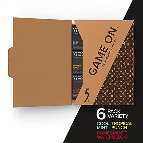 By 5 Pack Sortido 6 unid. – Menta Refrescante, Romã Melancia, Ponche Tropical – 300ml - RESPAWN