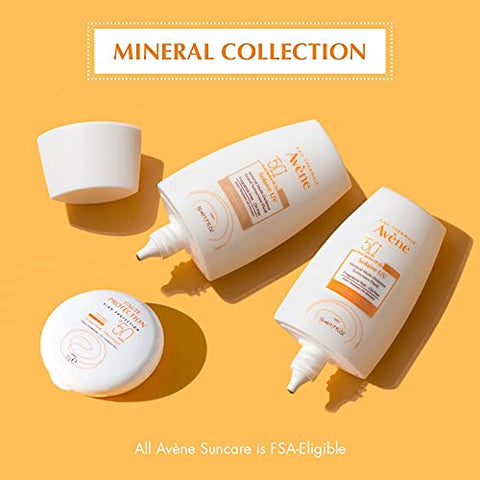 Eau Thermale Avène Solaire Fluid Mineral FPS 50 – Não Branqueador – Antioxidante 50ml