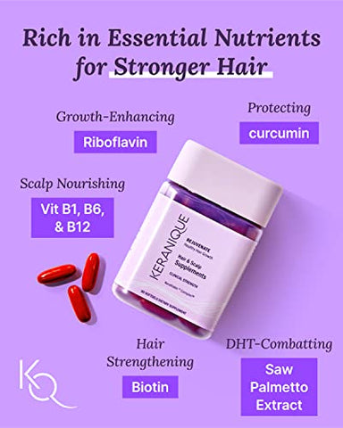 Hair: Tratamento Capilar para Cabelos Saudáveis e Fortes | 100ml - Keranique