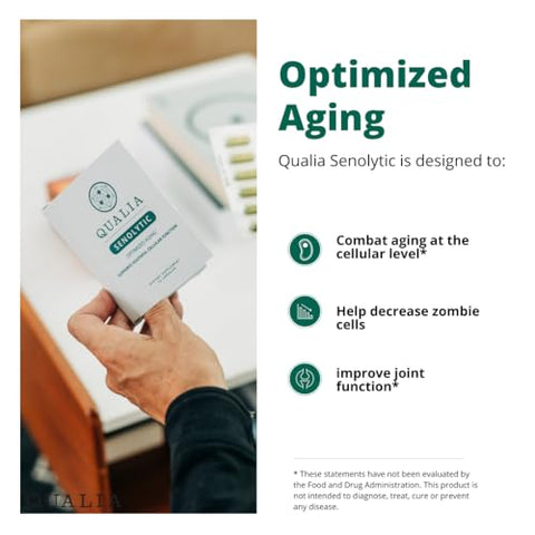 NEUROHACKER COLLECTIVE - Qualia – Suplemento Senolítico com Fisetina, Quercetina e Piperlongumina | 60g