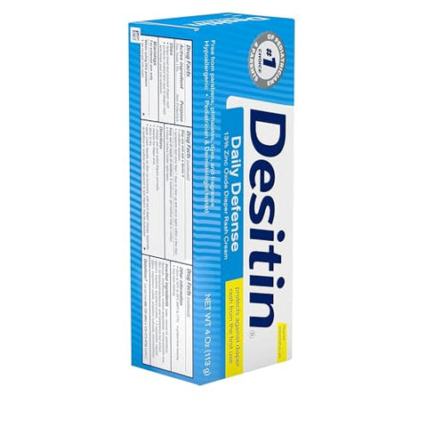 Desitin - DESITIN Creme para Assaduras com Óxido de Zinco Rápido Alívio 120g (Pacote com 2)