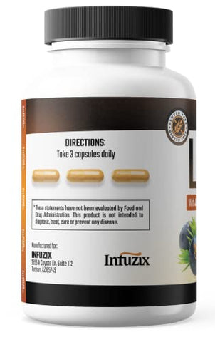 Infuzix - Listol: Reduza Inchaço nos Pés, Tornozelos e Pernas. Diga Adeus à Retenção de Líquidos