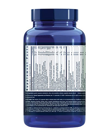 Mix™ Cápsulas Sem Cobre, Alta Potência, Vitaminas Avançadas, Minerais e Frutas - Life Extension
