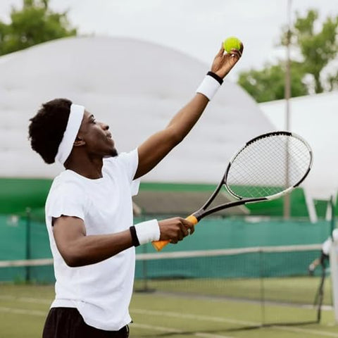 Grisa Box - MET RX Big 100 Colossal Barras de Proteína ~ Super Cookie Crunch 100g cada, (8 barras no total) substituto de refeição (2 Caixas) Pacote com 2 Pulseiras de Suor Brancas