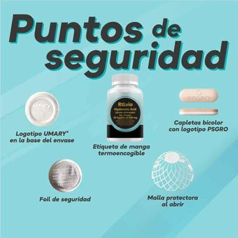 Generic - Novo Hyaluronic-Acid 30 Cápsulas 850 mg (Embalagem de 1) – Ácido Hialurônico de Alta Qualidade