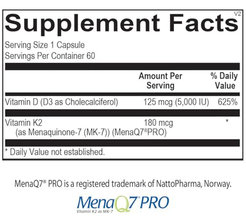 K-Force Cápsulas, 60 Unidades – Fórmula Potente para Saúde Óssea e Muscular - Ortho Molecular Products
