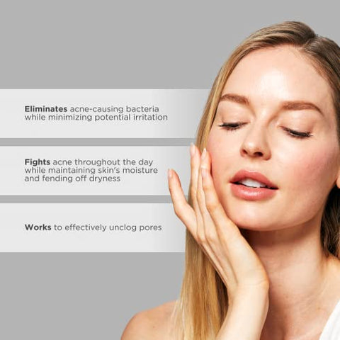Glytone Tratamento Gel para Acne BPO – Com 5% de Peróxido de Benzoíla de Liberação Gradual – Gel Hidratante Matificante – Sem Fragrância