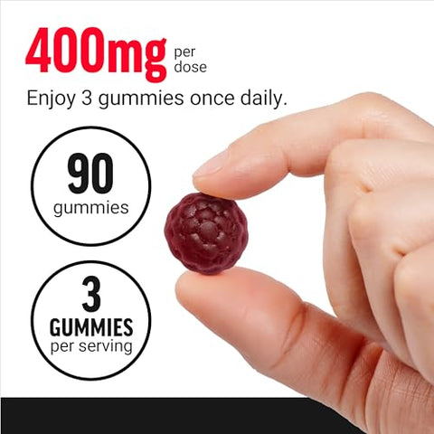 Force Factor - FORCE FACTOR Gummies Longjack Tongkat Ali para Homens, Suporte à Vitalidade e Energia Masculina, 400mg de Tongkat Ali com BioPerine, Sabor Mix de Frutas Vermelhas e Limonada, 90 Gummies
