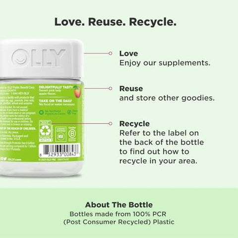 Gummy Probiótico Extra Forte Mastigável – 60 gummies - OLLY