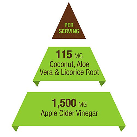 Key Nutrition - Vinagre de Maçã 1500mg – 100% Orgânico e Puro