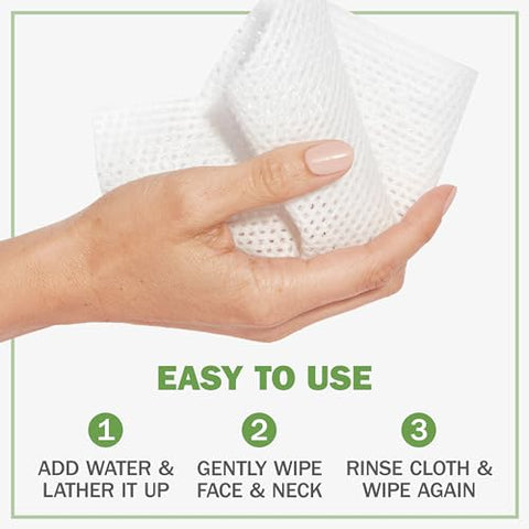 Daily Facials para Pele Sensível Limpeza, Lenços Removedores de Maquiagem, Panos de Limpeza sem Sabão e sem Fragrância, 33 Unidades (Pacote com 3) - Olay