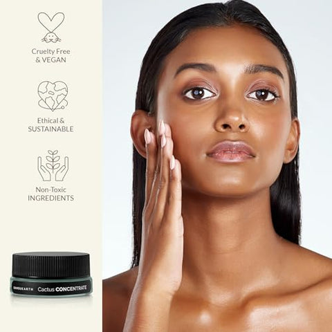 Cactus Concentrate Mini – Hidratante Facial com Ingredientes Orgânicos  BambuEarth - BambuEarth