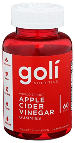 Nutrition: Gummies de Vinagre de Maçã – 60 Unidades, 60 Unidades - Goli