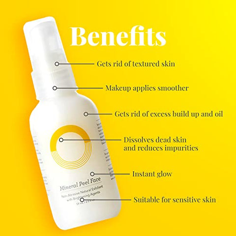 O.R.G. Skincare - ORG Peel Off Face Cleanser para Esfoliação Suave e Pele Radiante – Cuidados Coreanos para Pele Sensível – Redutor de Poros e Agente Clareador – Fórmula Natural Livre de Crueldade 60g