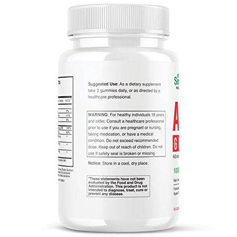 3 Pack) Gomas de ACV Ketos Simpli Gummies Simpli Health Gummies Simplihealth Gummies Simply Acc (180 Gummies) - IDEAL PERFORMANCE