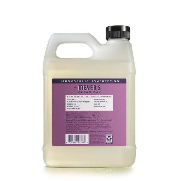 MRS. MEYER'S CLEAN DAY - Refil Sabonete Líquido para as Mãos Plum Berry MRS. MEYER’S CLEAN DAY 33 fl oz (Pack com 2)